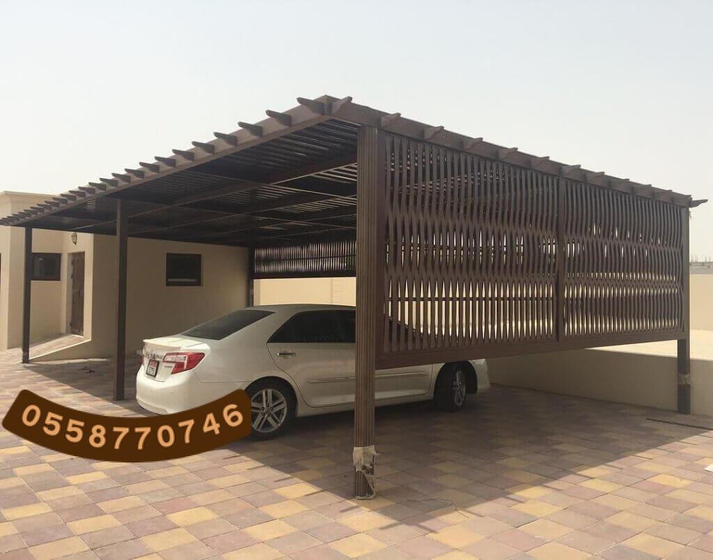 مظلات سيارات مودرن في جدة بأحدث التصاميم