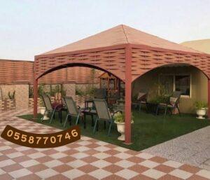 برجولات خشب في جدة