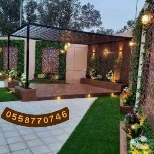 مظلات حدائق بتصاميم حديثة